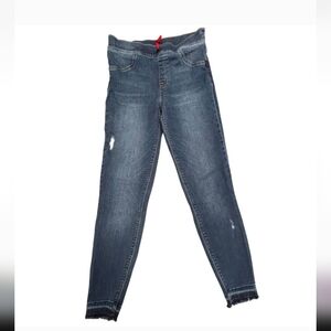 SPANX Ankle Jeans in Dark Blue